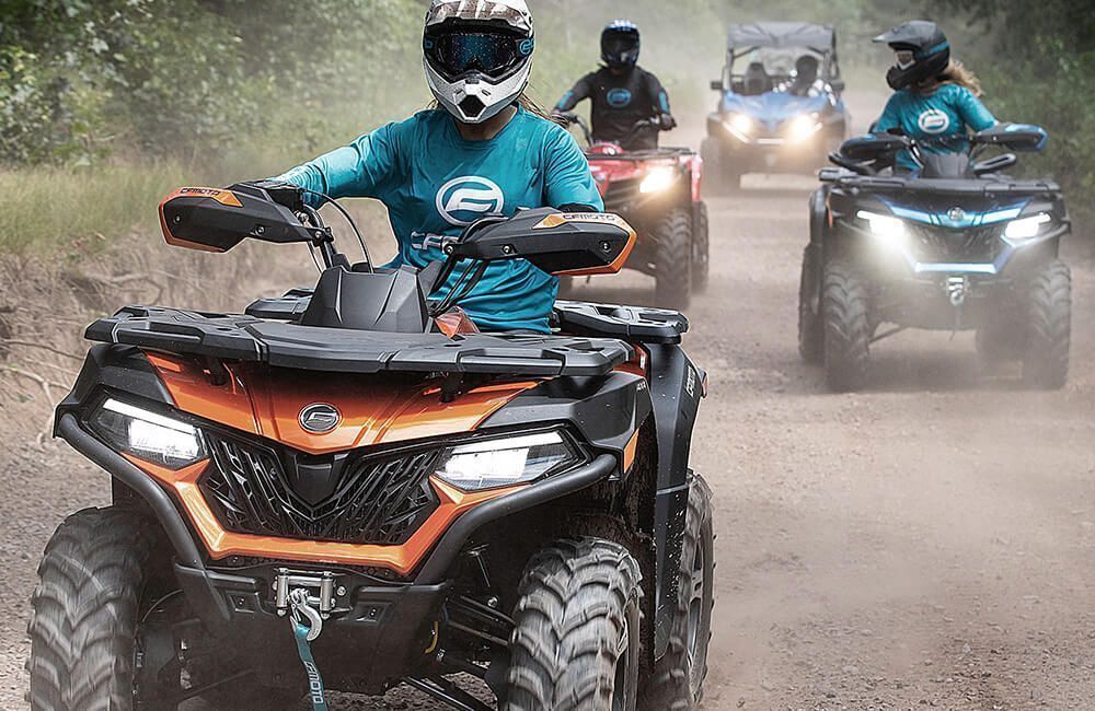 bezbednost tokom vožnje ATV vozila CFMOTO 2