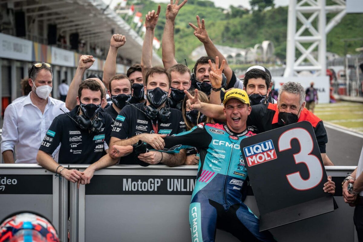 cfmoto racin pobjeda moto 3 mandalika