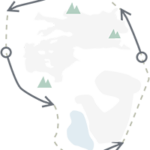 CFMOTO Trail route mape