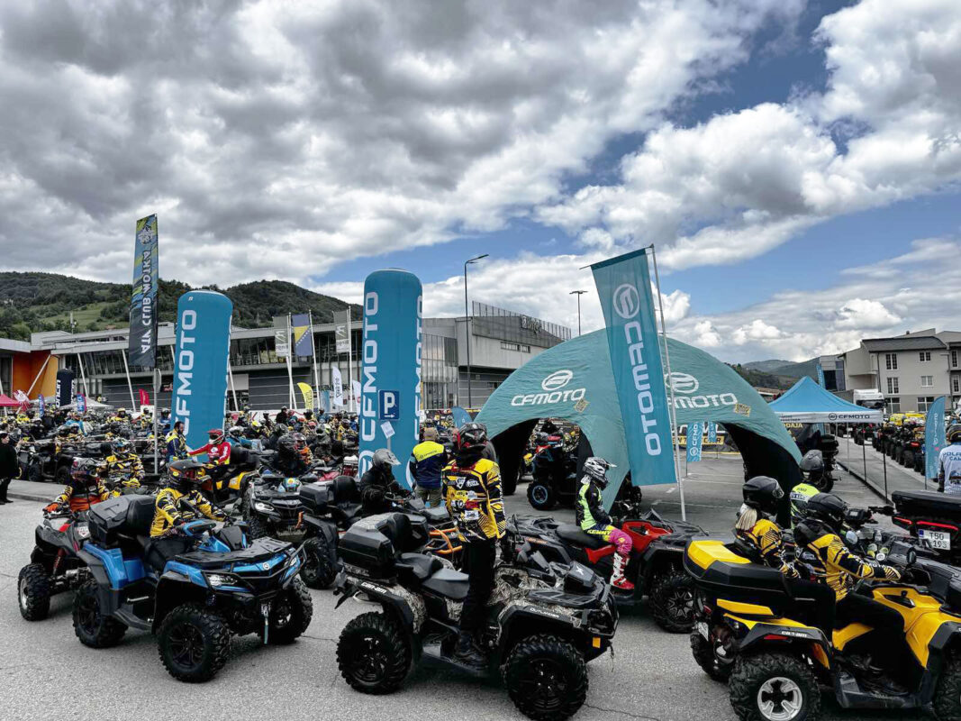Quad Ride Sema Cfmoto 