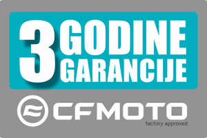 3 godine garancije cfmoto