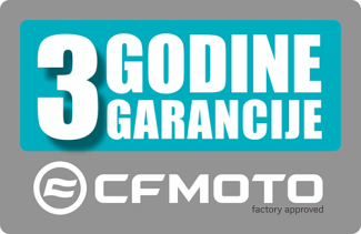 3 godine garancije cfmoto