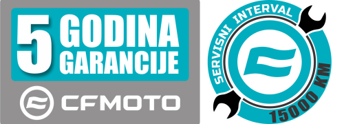 Stiker Garancija 5 Godina Servisni Interval