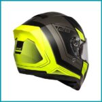 Strada Advanced Matt Fluo Yellow Black Rear