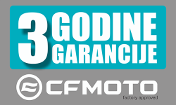 Garancija 3 Godina Cfmoto